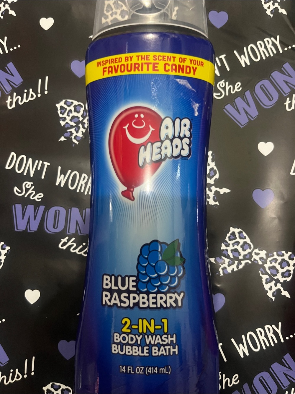 Blue Raspberry 2-in-1 Body Wash Bubble Bath - Cherry 3-in-1 Pick 1 - Picture 3 of 3